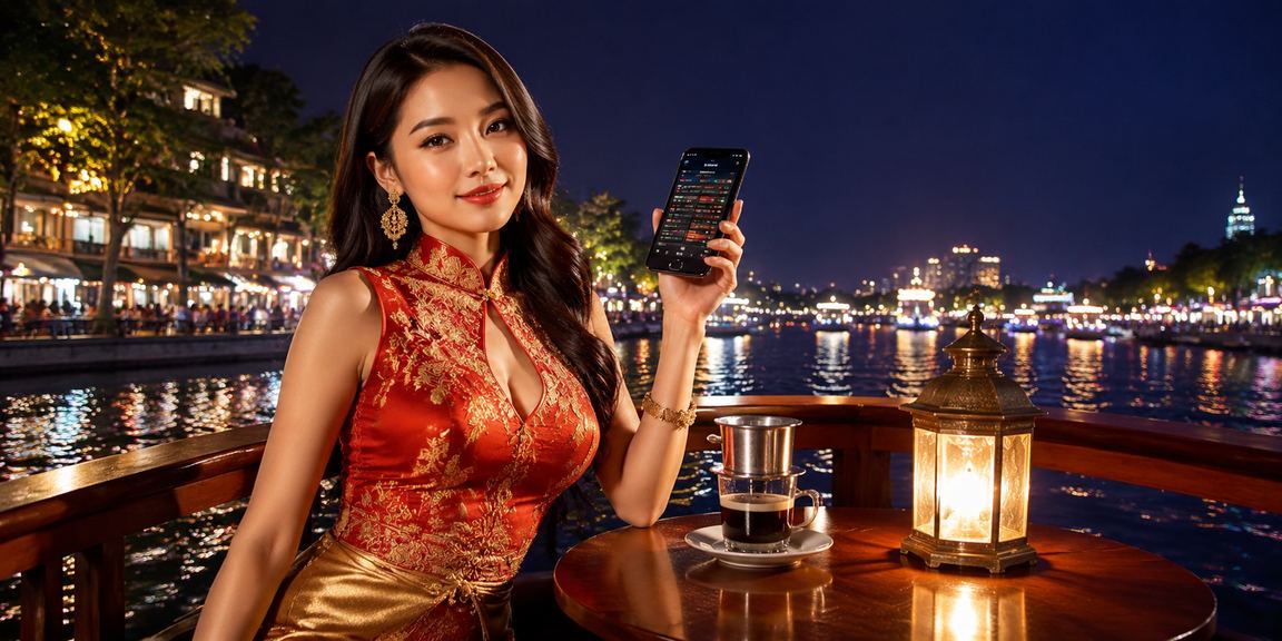 Người dùng Hà Nội trải nghiệm casino trên điện thoại di động bên ly cà phê Việt Nam